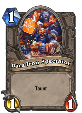 Dark Iron Spectator Card Image
