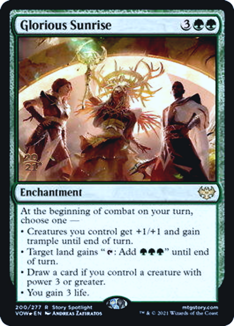 Glorious Sunrise Card Image