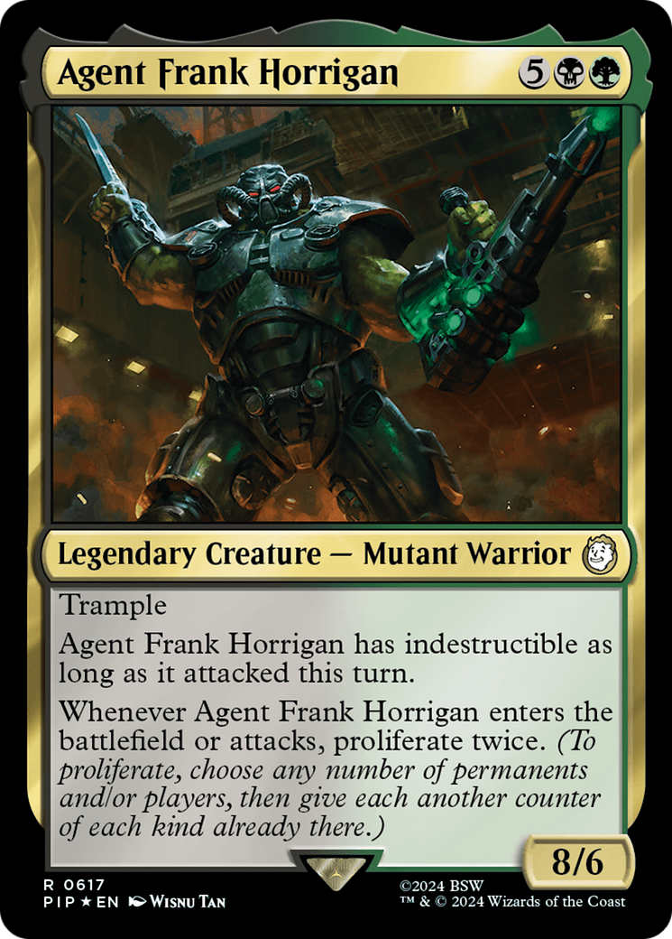 Agent Frank Horrigan Card Image