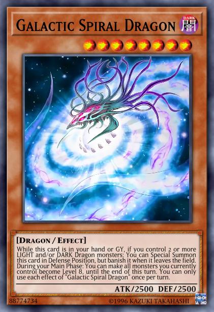 Galactic Spiral Dragon Card Image