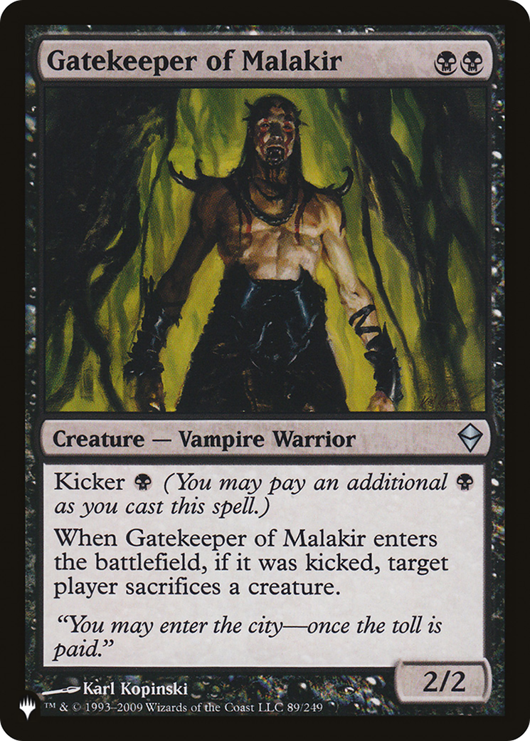 Gatekeeper of Malakir Card Image