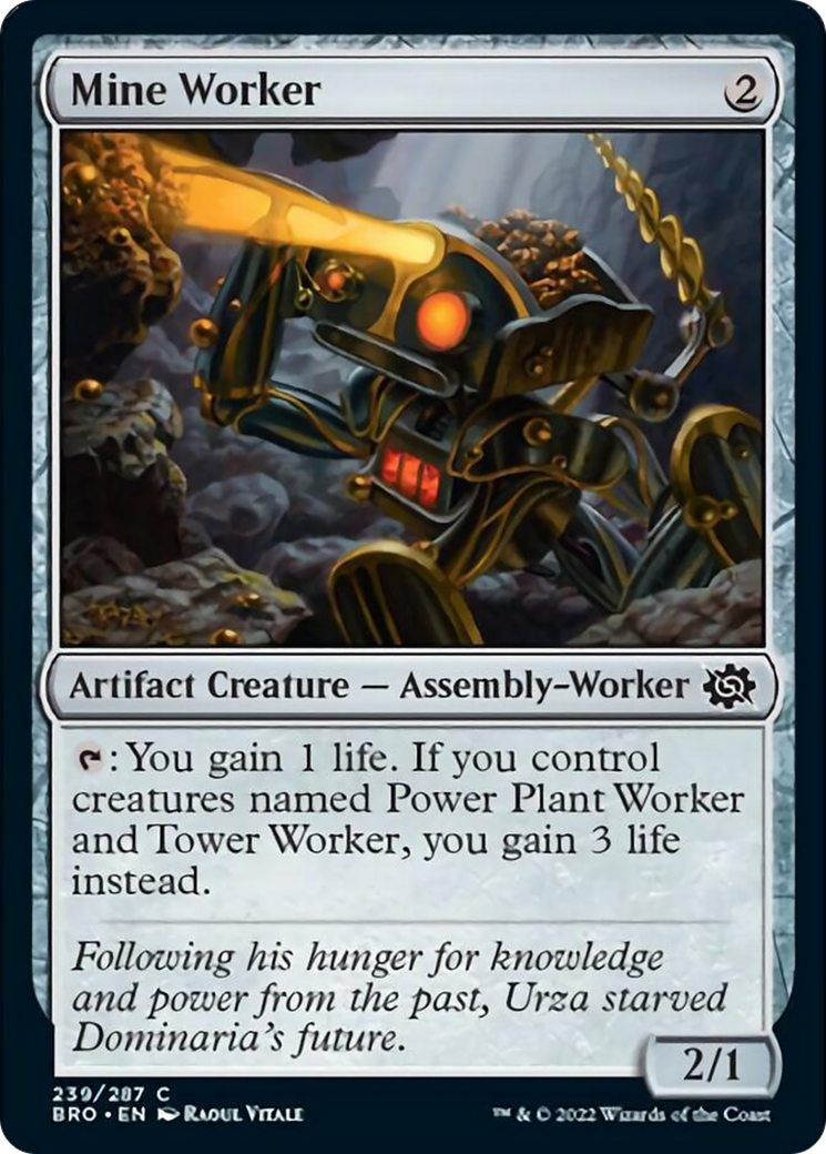 Mine Worker Card Image