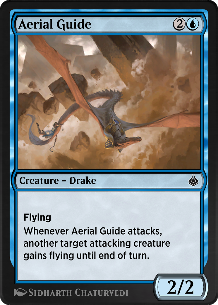 Aerial Guide Card Image