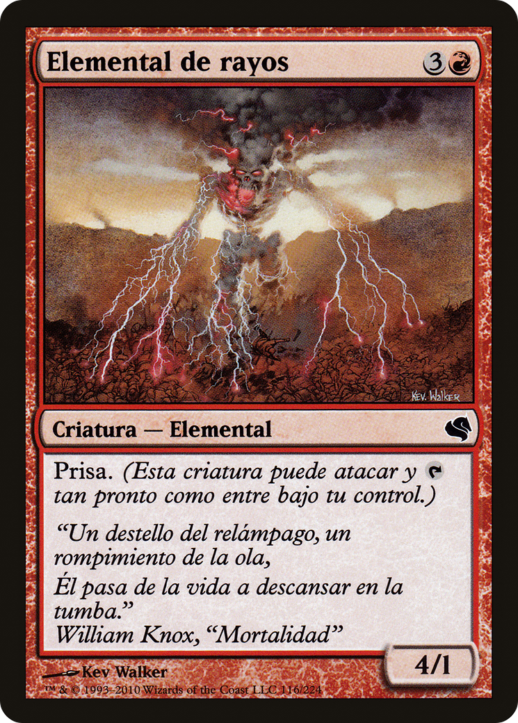 Lightning Elemental Card Image