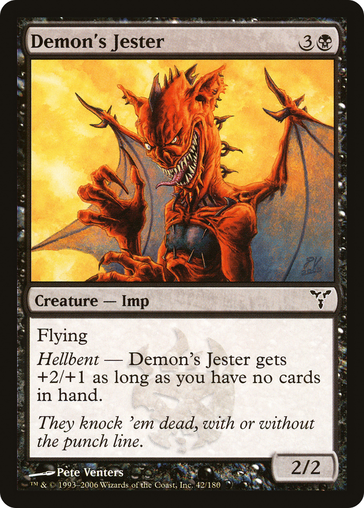Demon's Jester Card Image