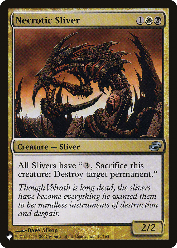 Necrotic Sliver Card Image