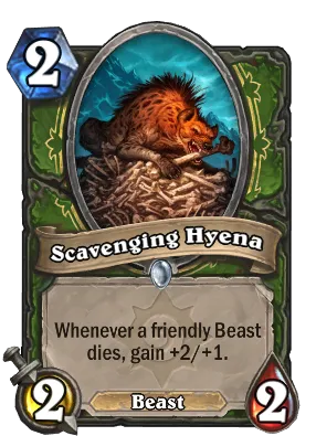 Scavenging Hyena Card Image