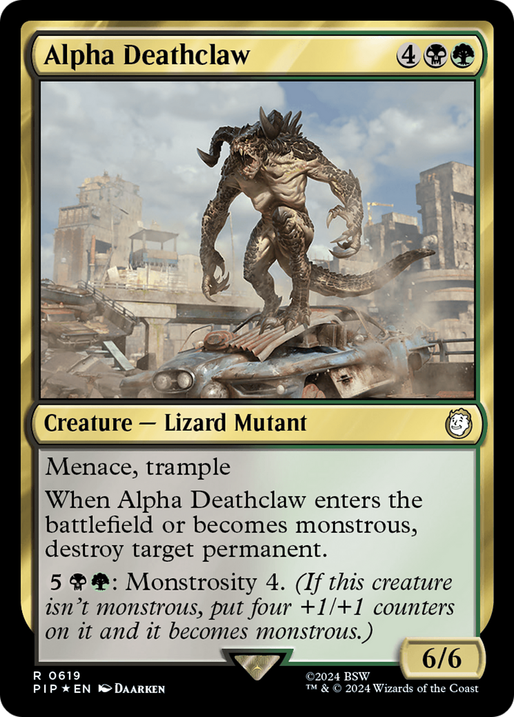 Alpha Deathclaw Card Image