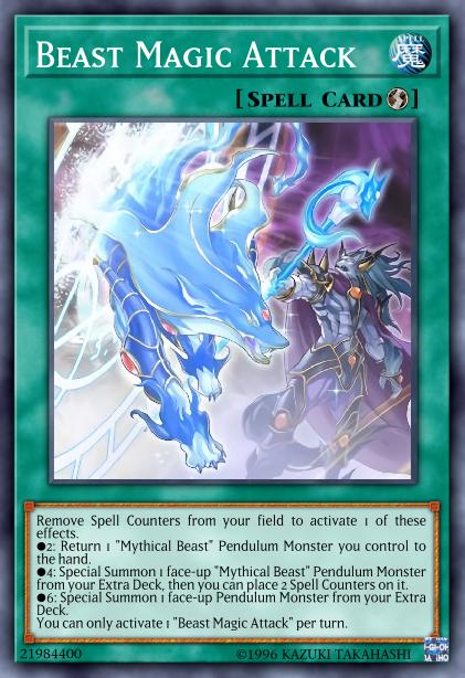 Beast Magic Attack Card Image