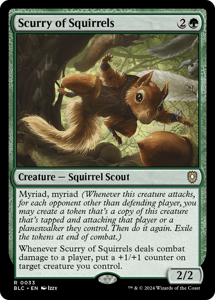 Scurry of Squirrels Card Image