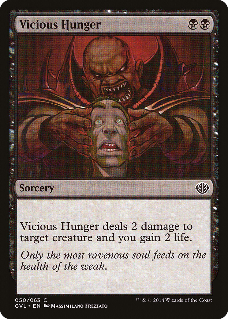 Vicious Hunger Card Image