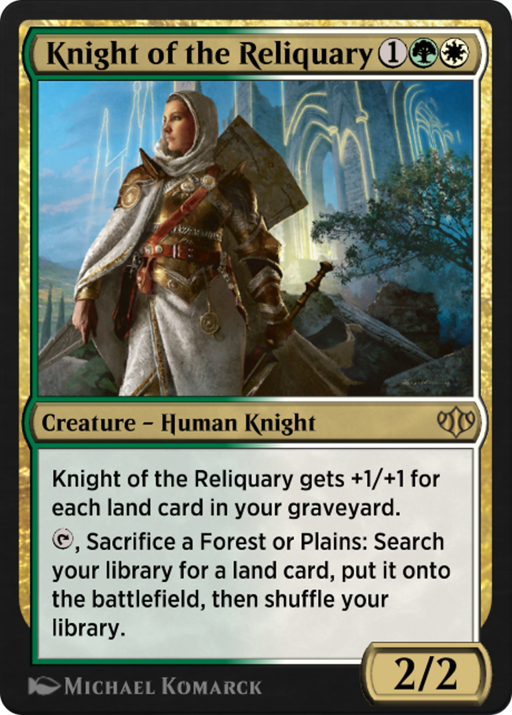 Knight of the Reliquary Card Image