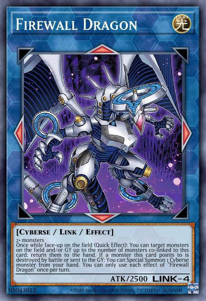 Firewall Dragon Yu-Gi-Oh Card, Art 2