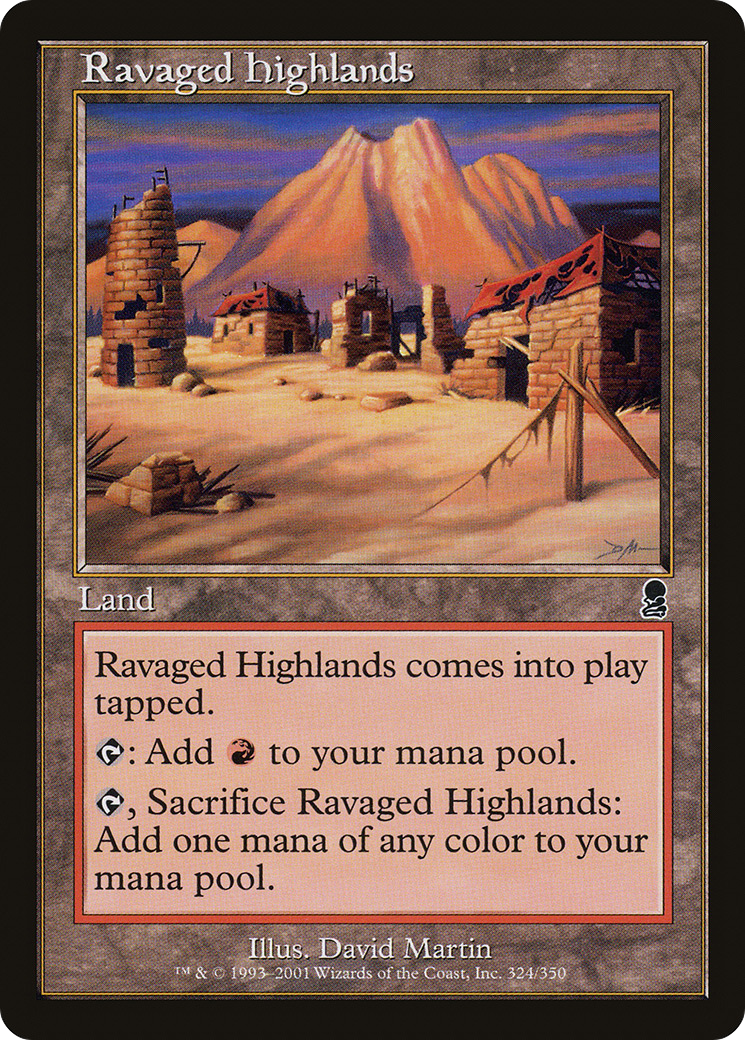 Ravaged Highlands Card Image