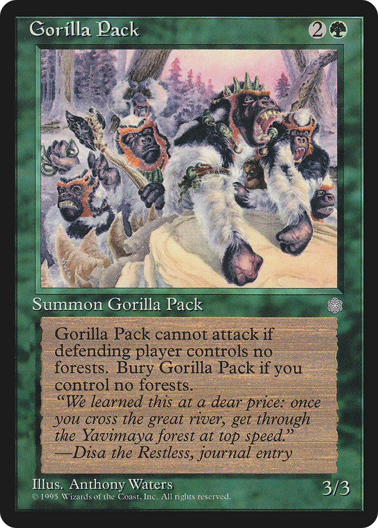 Gorilla Pack Card Image