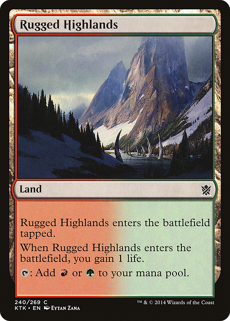 Rugged Highlands Card Image