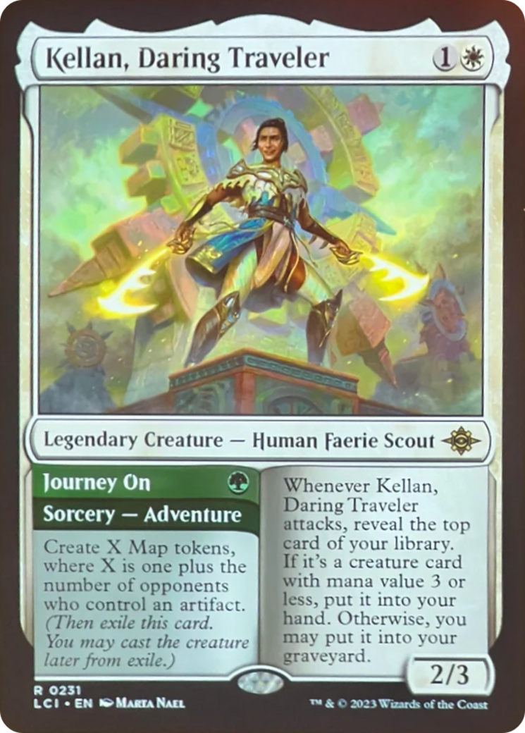 Kellan, Daring Traveler // Journey On Card Image