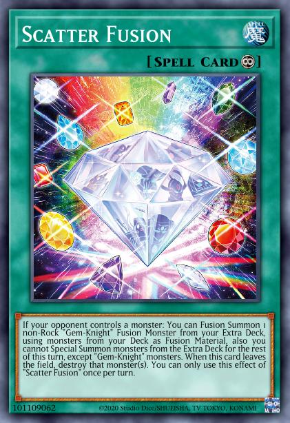 Scatter Fusion Yu-Gi-Oh Card, Art 2