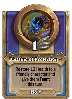 Blessing of Protection 4 Card Image