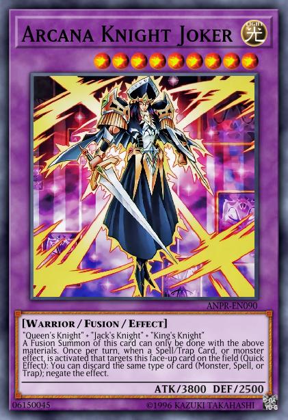 Arcana Knight Joker Yu-Gi-Oh Card, Art 2