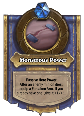 Monstrous Power Card Image