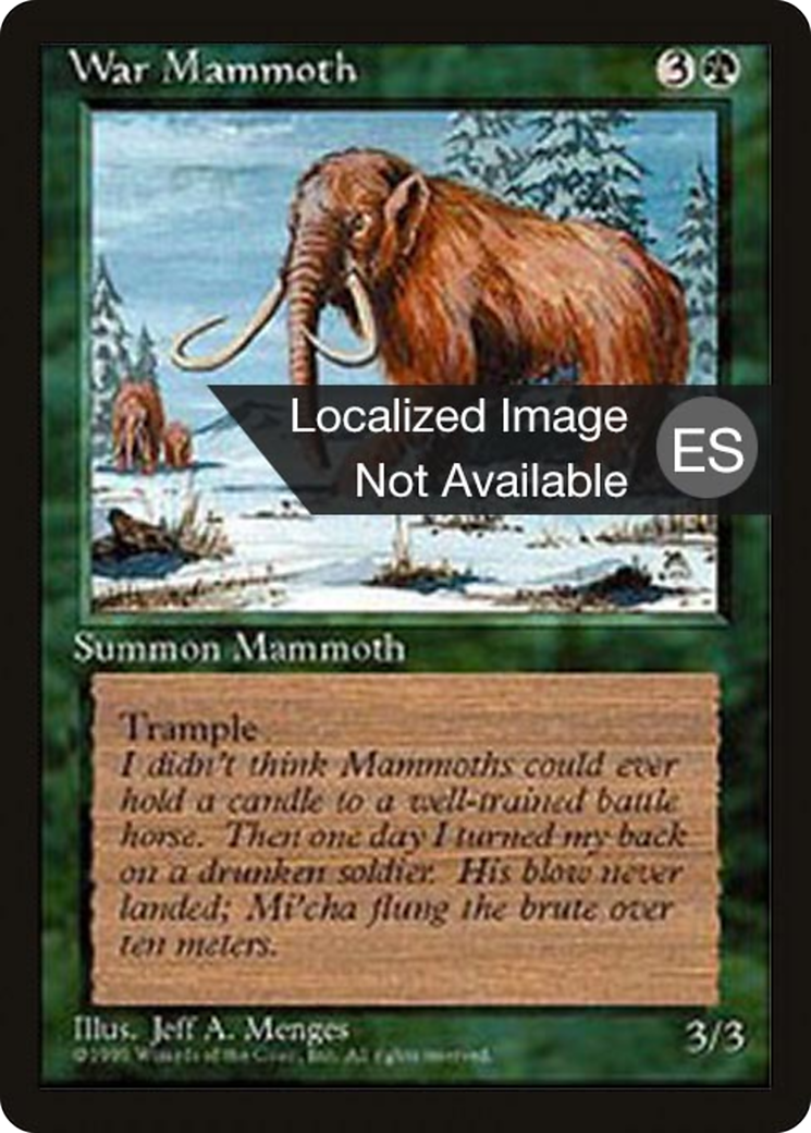 War Mammoth Card Image