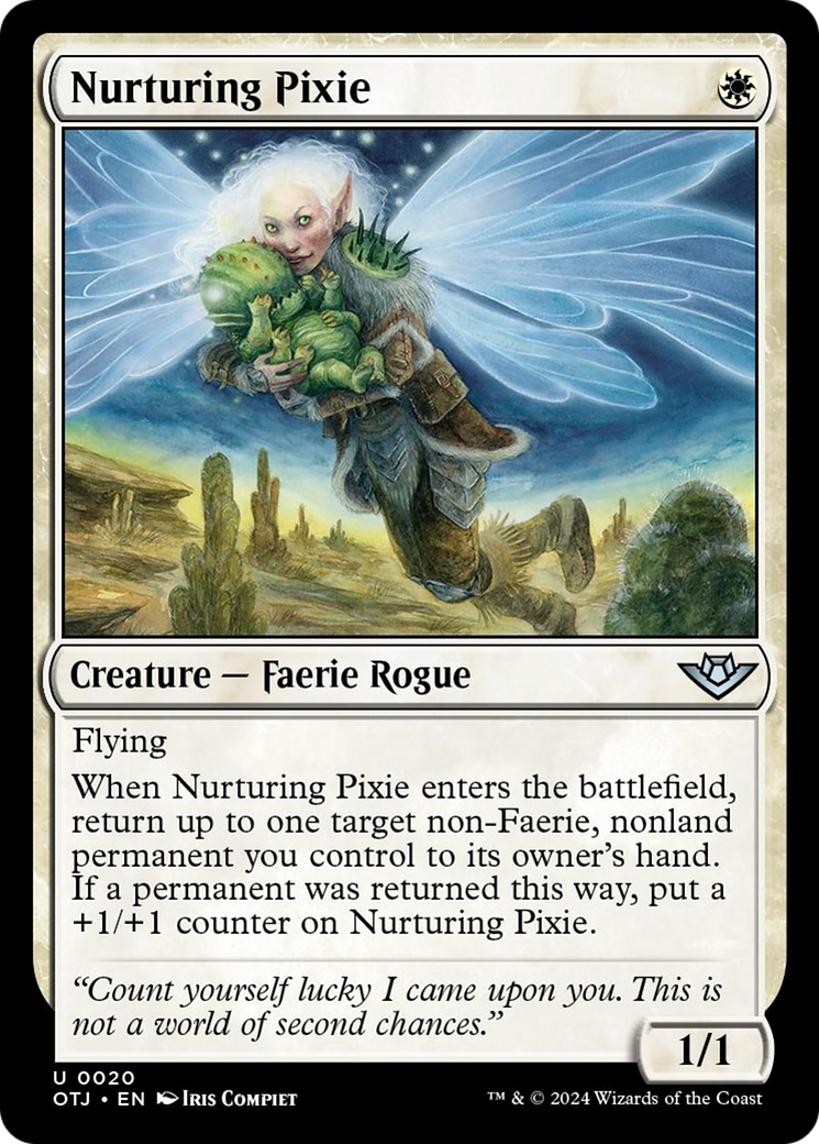 Nurturing Pixie Card Image