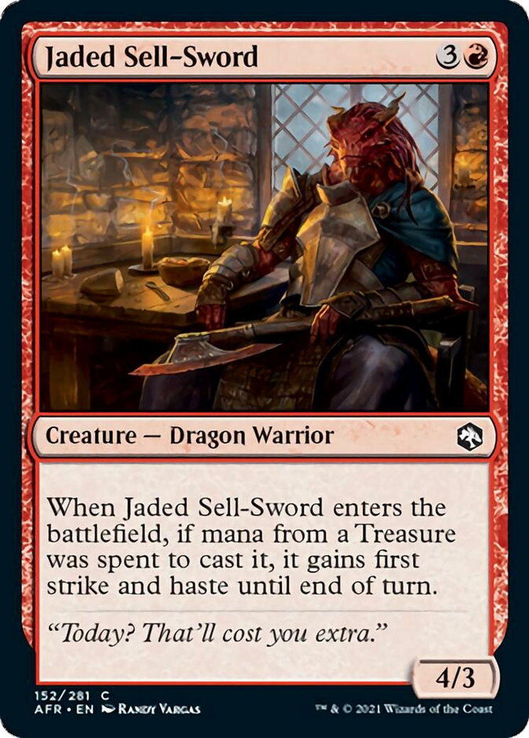 Jaded Sell-Sword Card Image