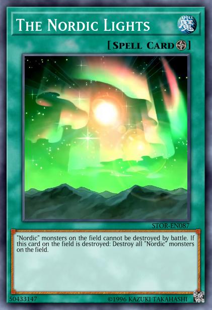 The Nordic Lights Card Image