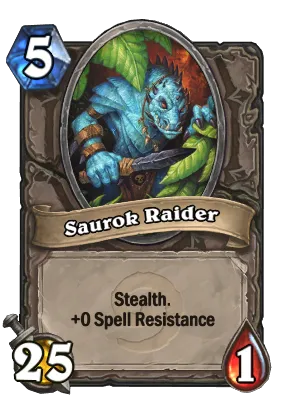 Saurok Raider Card Image