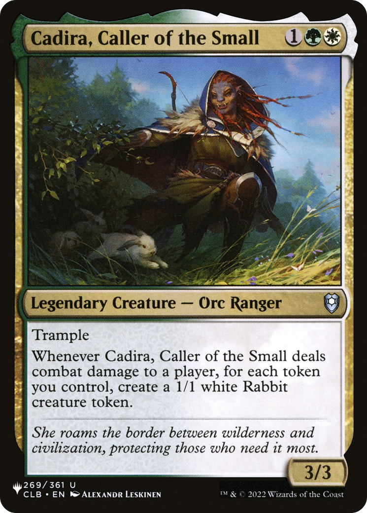 Cadira, Caller of the Small Card Image