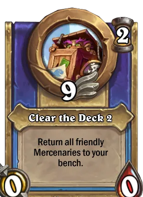 Clear the Deck 2 Card Image