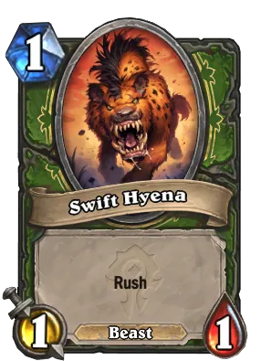 Swift Hyena Card Image