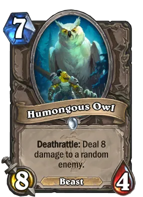 Humongous Owl Card Image