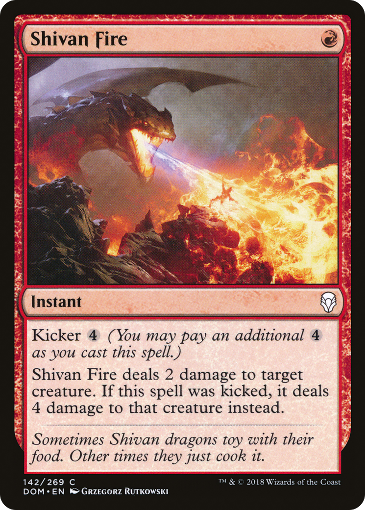 Shivan Fire Card Image