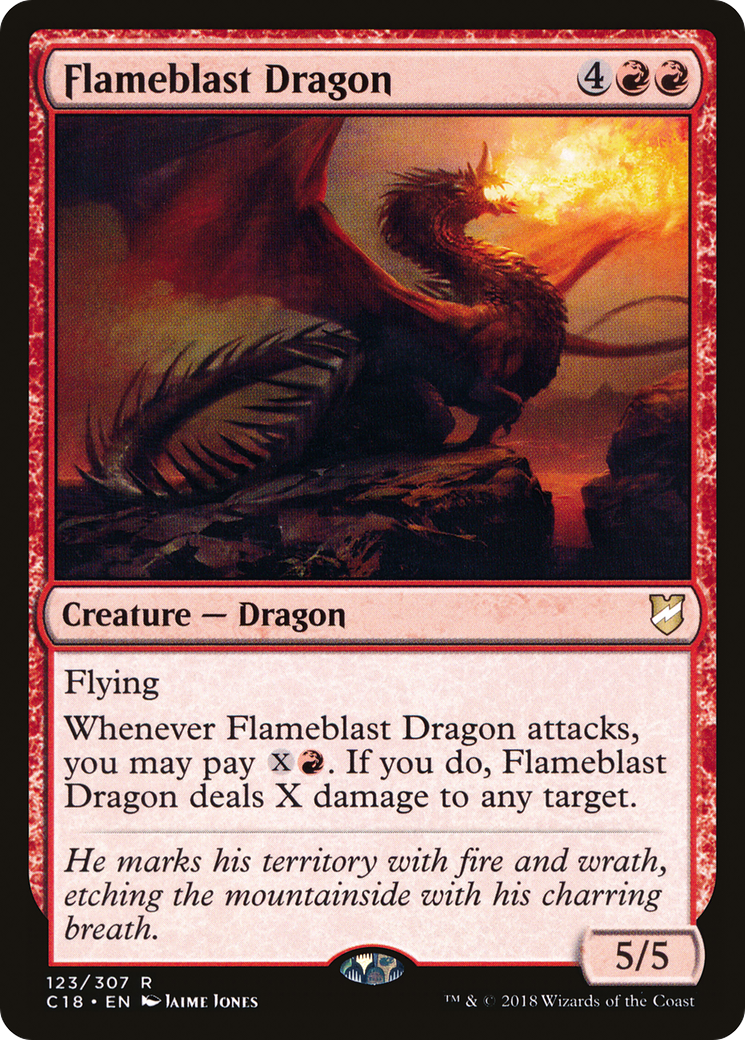 Flameblast Dragon Card Image