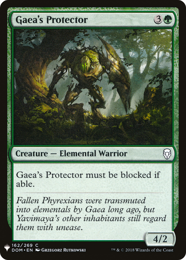 Gaea's Protector Card Image