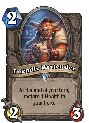 Friendly Bartender Card Image