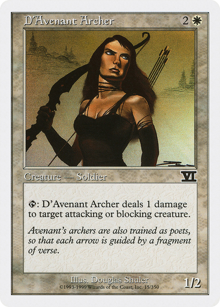 D'Avenant Archer Card Image