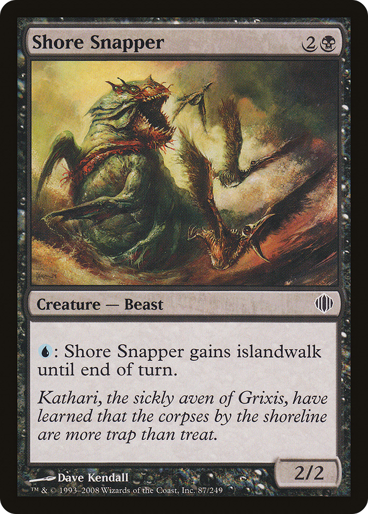 Shore Snapper Card Image