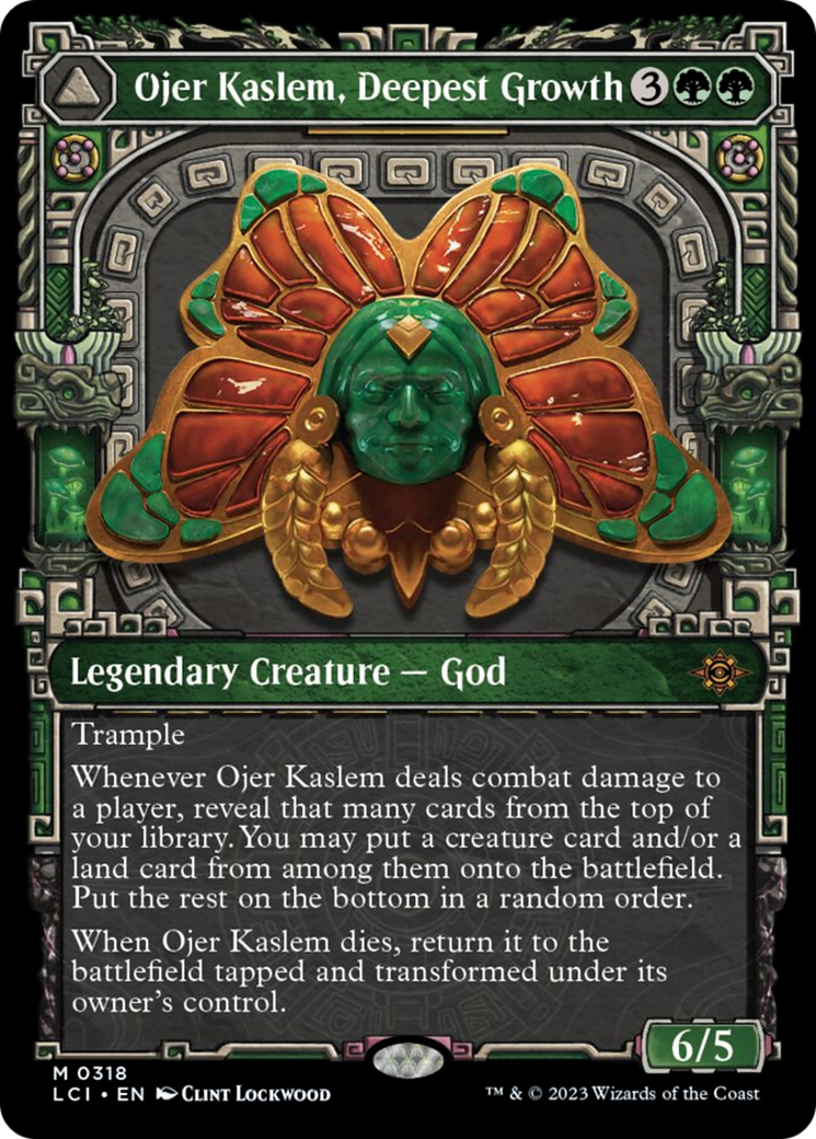 Ojer Kaslem, Deepest Growth // Temple of Cultivation Card Image