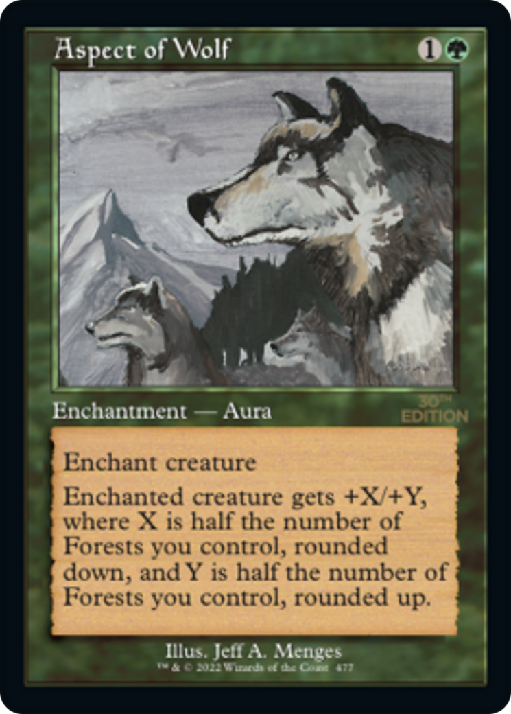 Aspect of Wolf Card Image