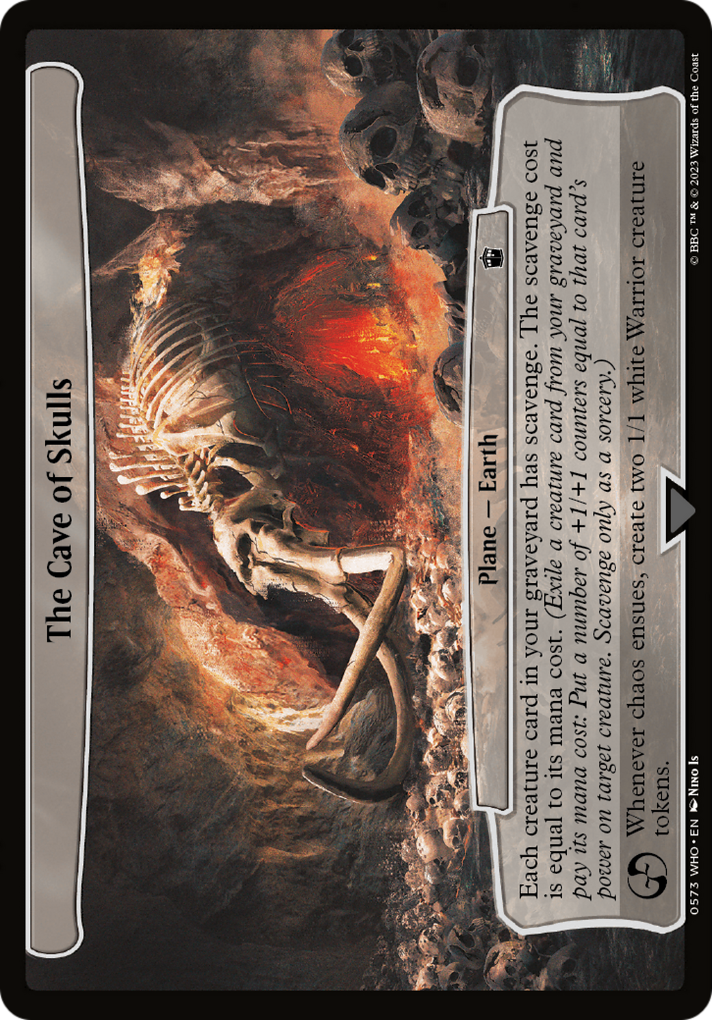 The Cave of Skulls Card Image