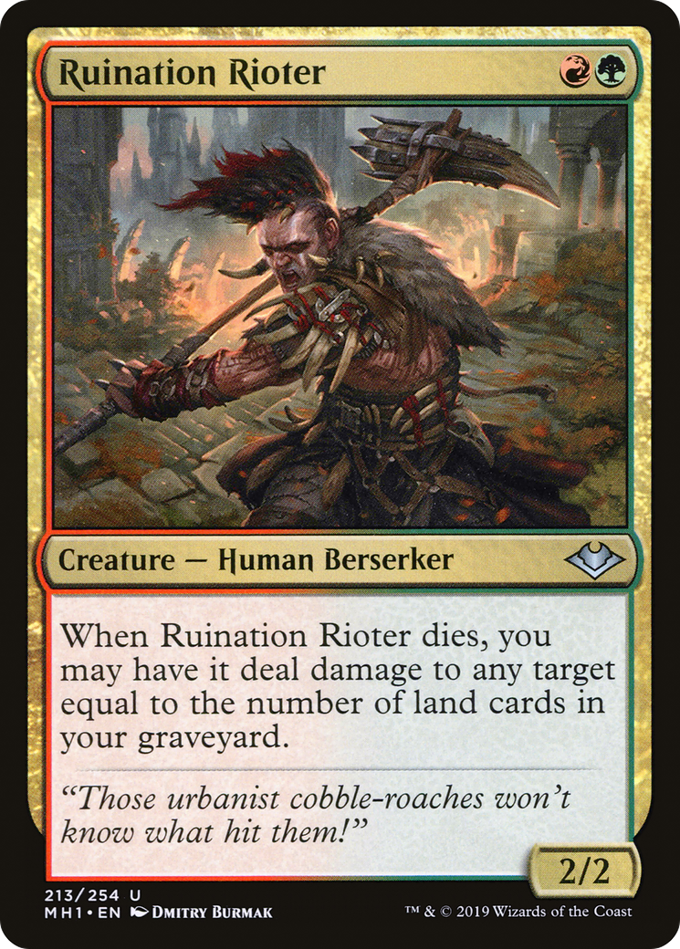 Ruination Rioter Card Image