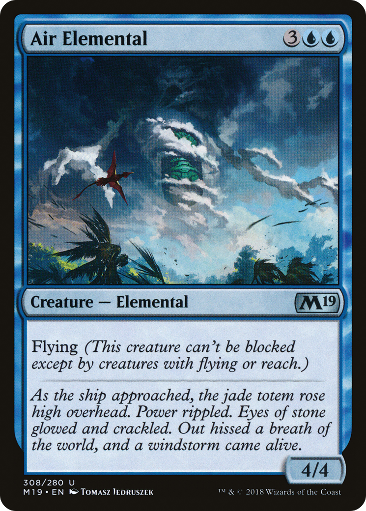 Air Elemental Card Image