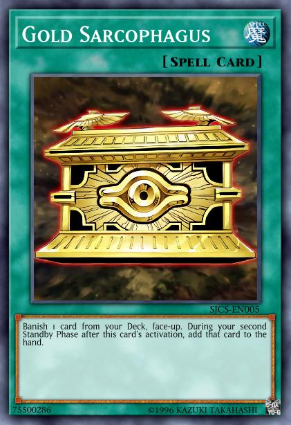 Gold Sarcophagus Card Image