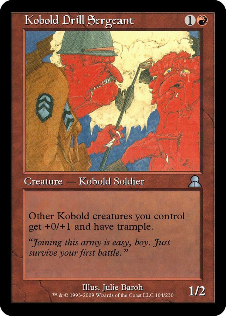 Kobold Drill Sergeant Card Image