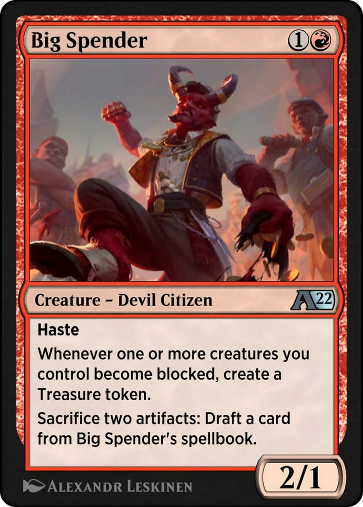 Big Spender Card Image