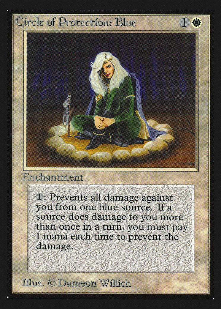 Circle of Protection: Blue Card Image