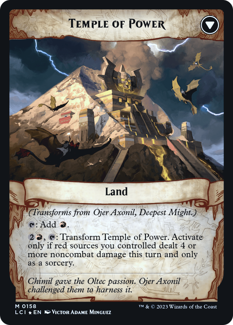 Ojer Axonil, Deepest Might // Temple of Power Card Image